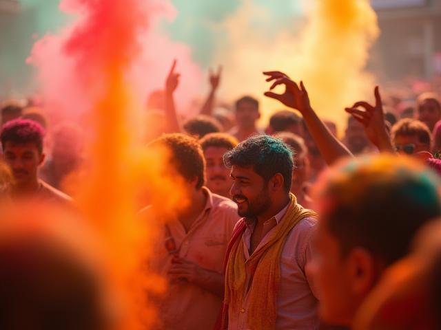 होली मेला, बेंगलूरु में रंग और उत्सव